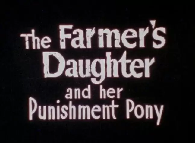 Farmers Daughter And Her Punishment Pony (1977)