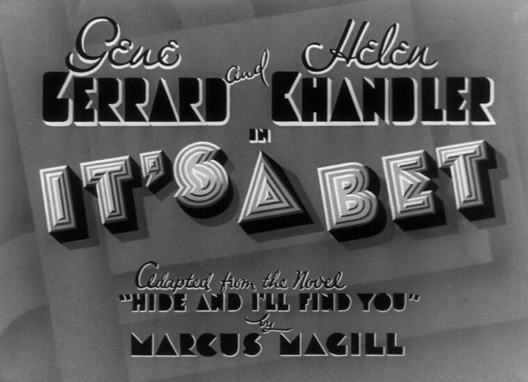 Its a Bet (1935)