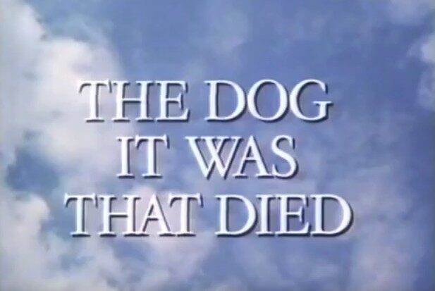 The Dog It Was That Died (1989)