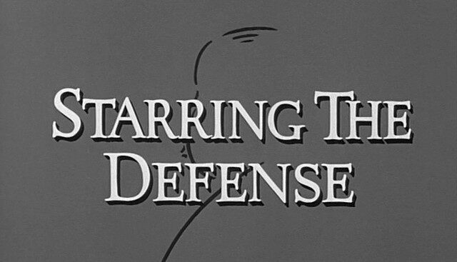 Starring the Defense (1963)