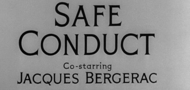 Safe Conduct (1956)