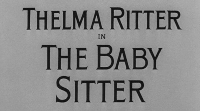 The Baby Sitter (1956)