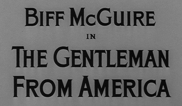 The Gentleman from America (1956)