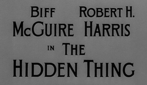 The Hidden Thing (1956)