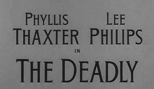 The Deadly (1957)