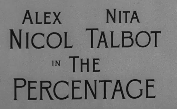 The Percentage (1958)