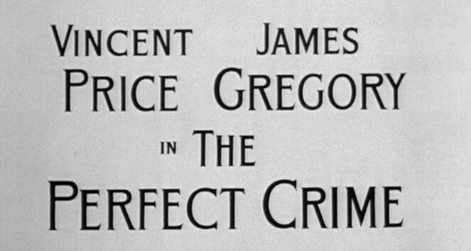 The Perfect Crime (1957)