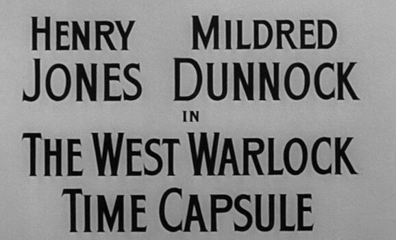 The West Warlock Time Capsule (1957)
