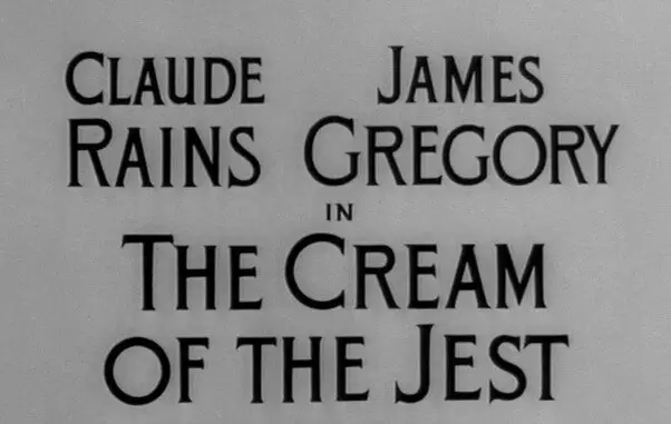 The Cream of the Jest (1957)