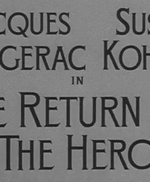 The Return of the Hero (1958)