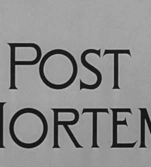 Post Mortem (1958)